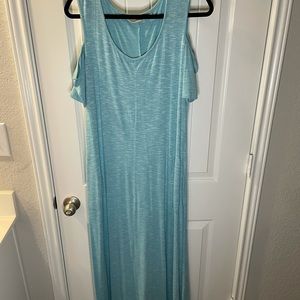 Cold shoulder dress